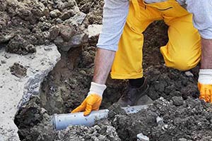 Sewer line excavation services in Portland and Beaverton OR - D&F Plumbing, Heating and Cooling
