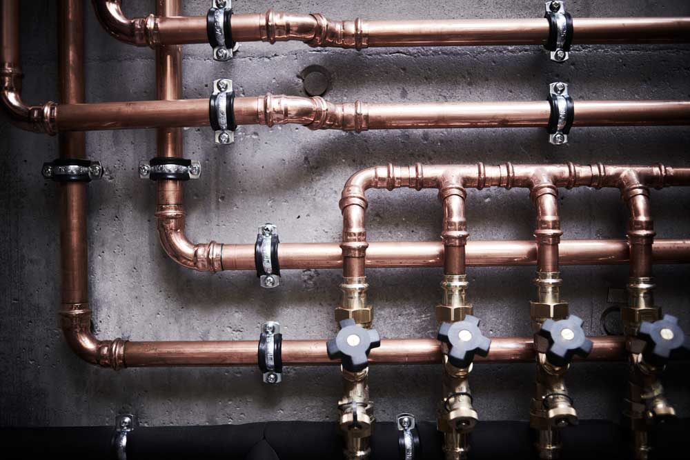 Copper repipe in Portland OR by D&F Plumbing, Heating and Cooling