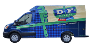 D and F Plumbing Fully Stocked Van
