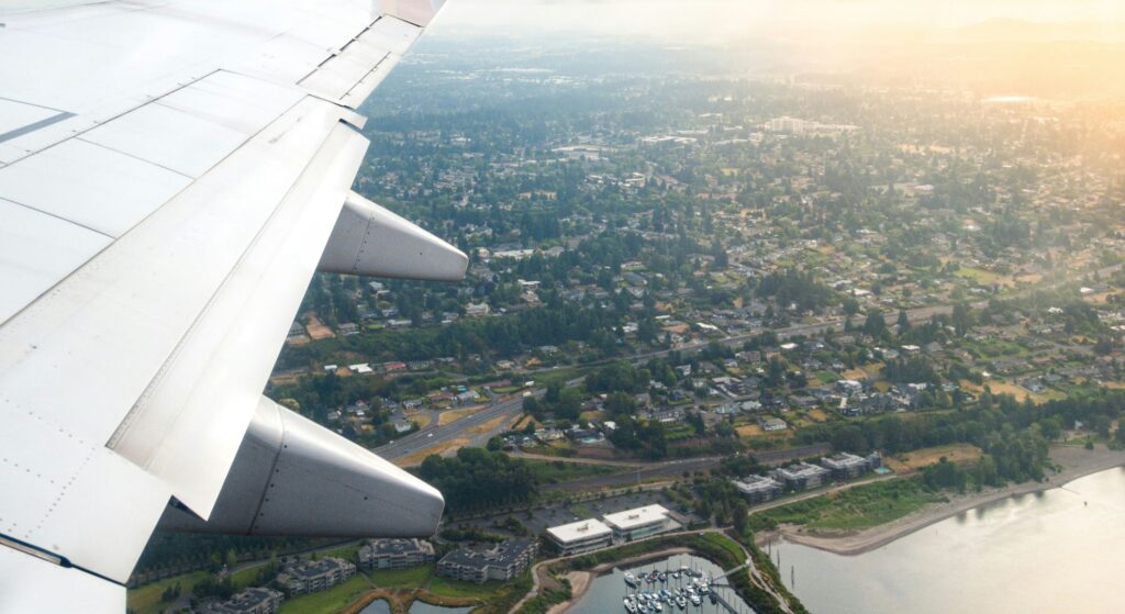 Vancouver, WA from above