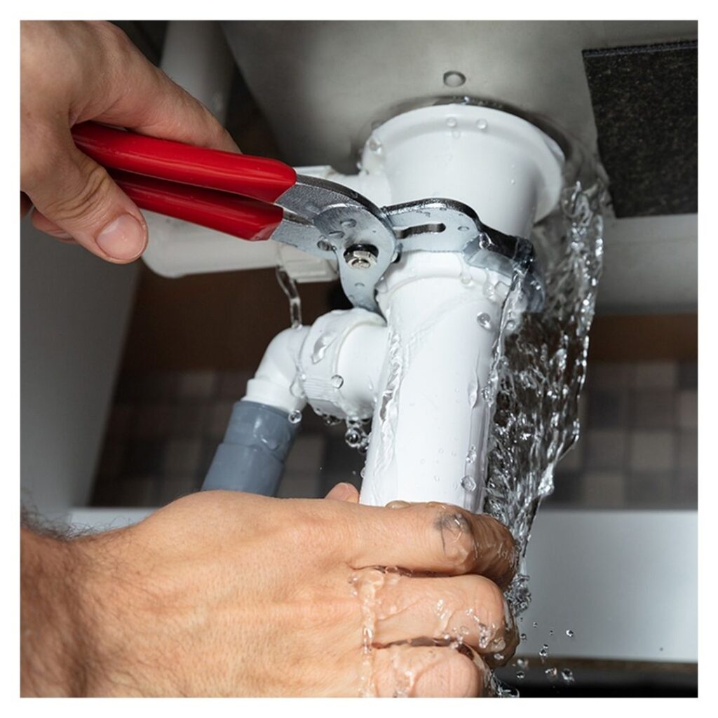 fixing burst pipe