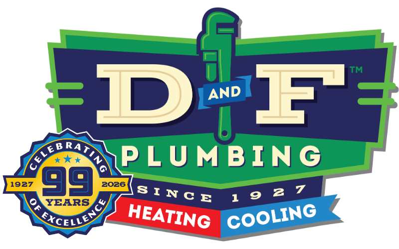 D & F Plumbing logo